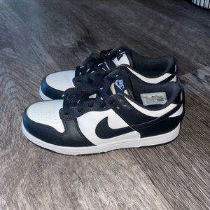 Nike black and white panda dunks